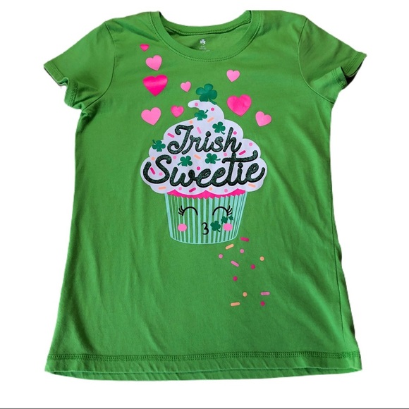 Irish Sweetie Girl’s Cupcake Tee - Picture 1 of 6